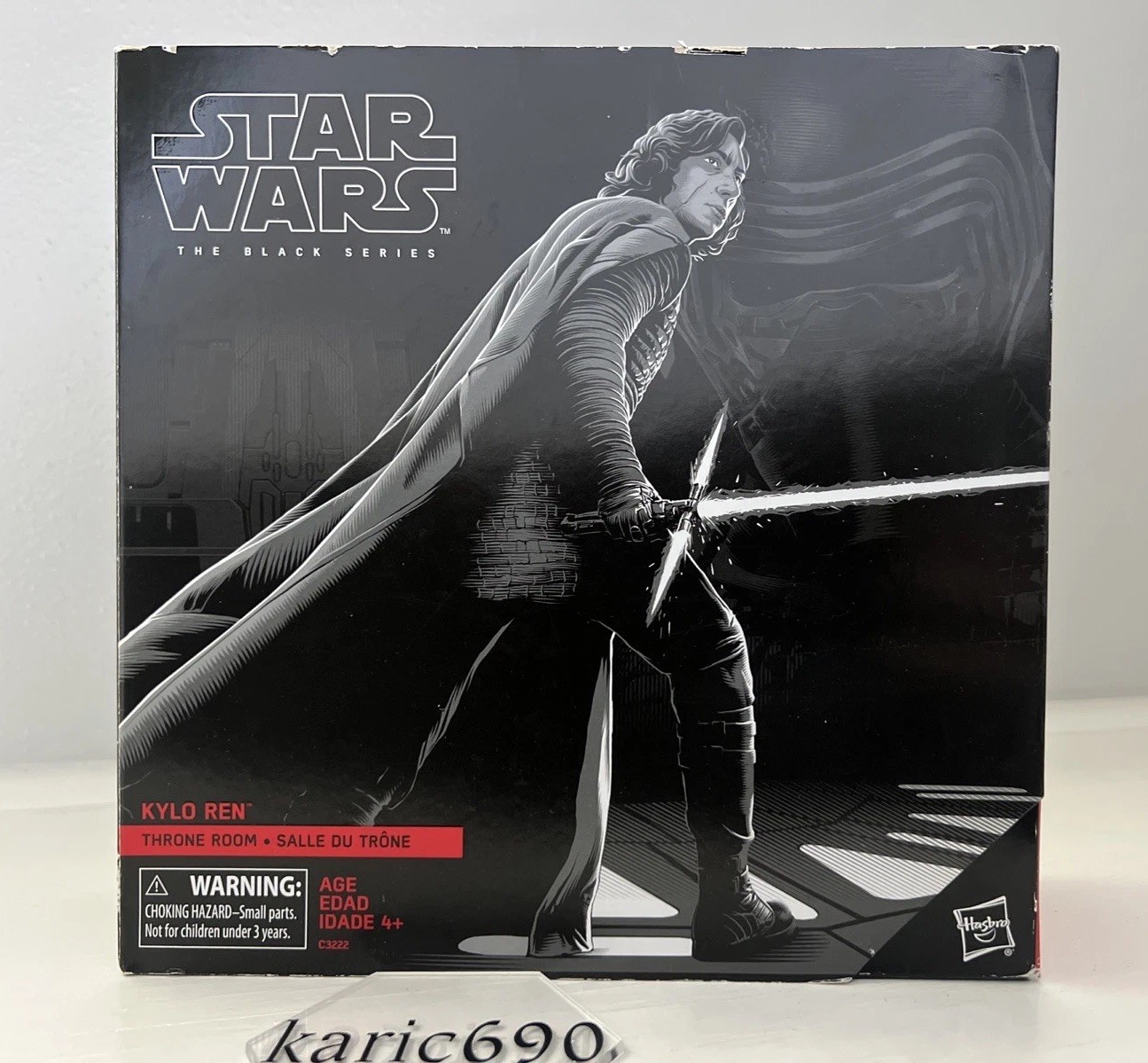 New Disney Star Wars The Black Series Kylo Ren Figure Throne Room Scene Display