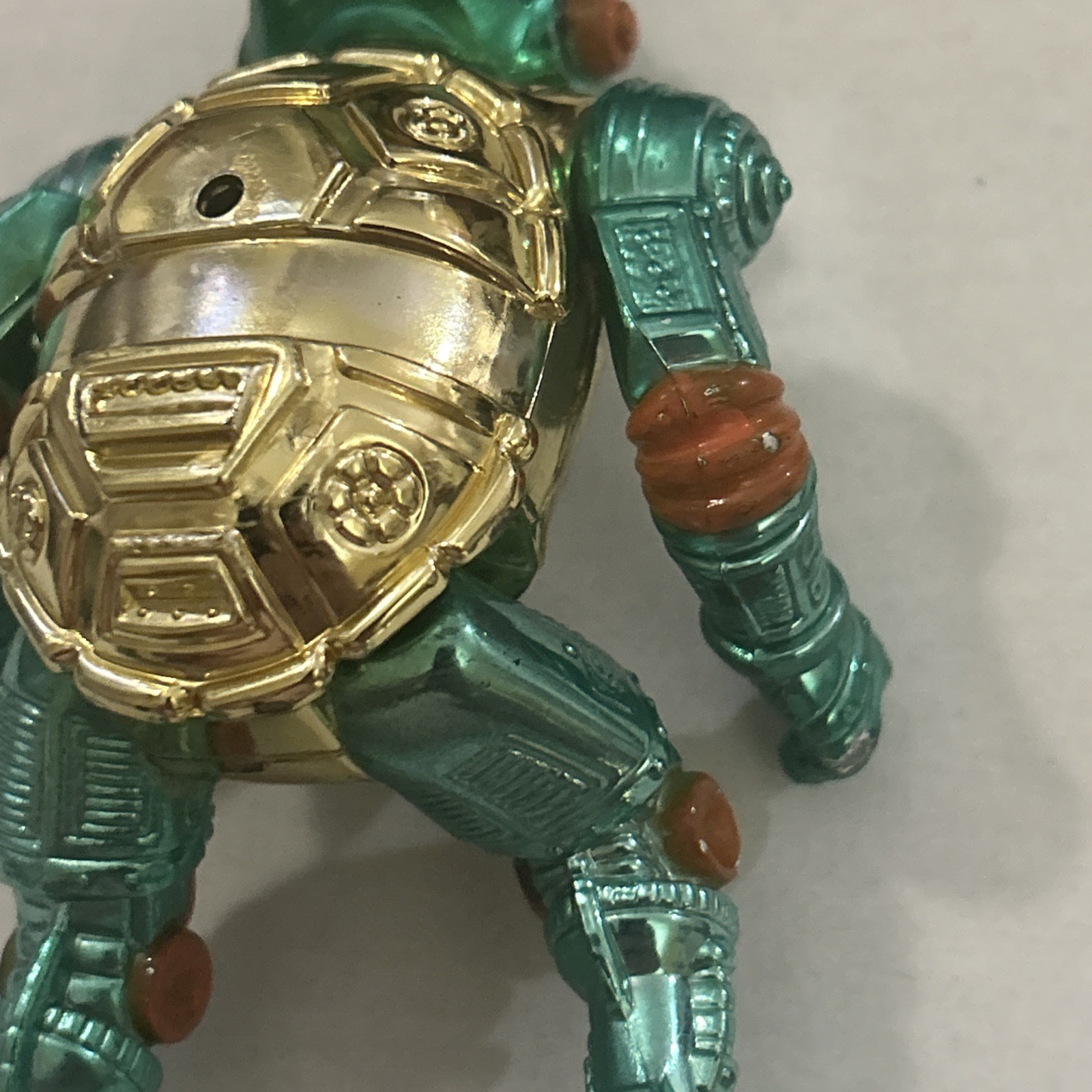 Warrior Metalhead Michaelangelo 1995 TMNT Teenage Mutant Ninja Turtles Figure!