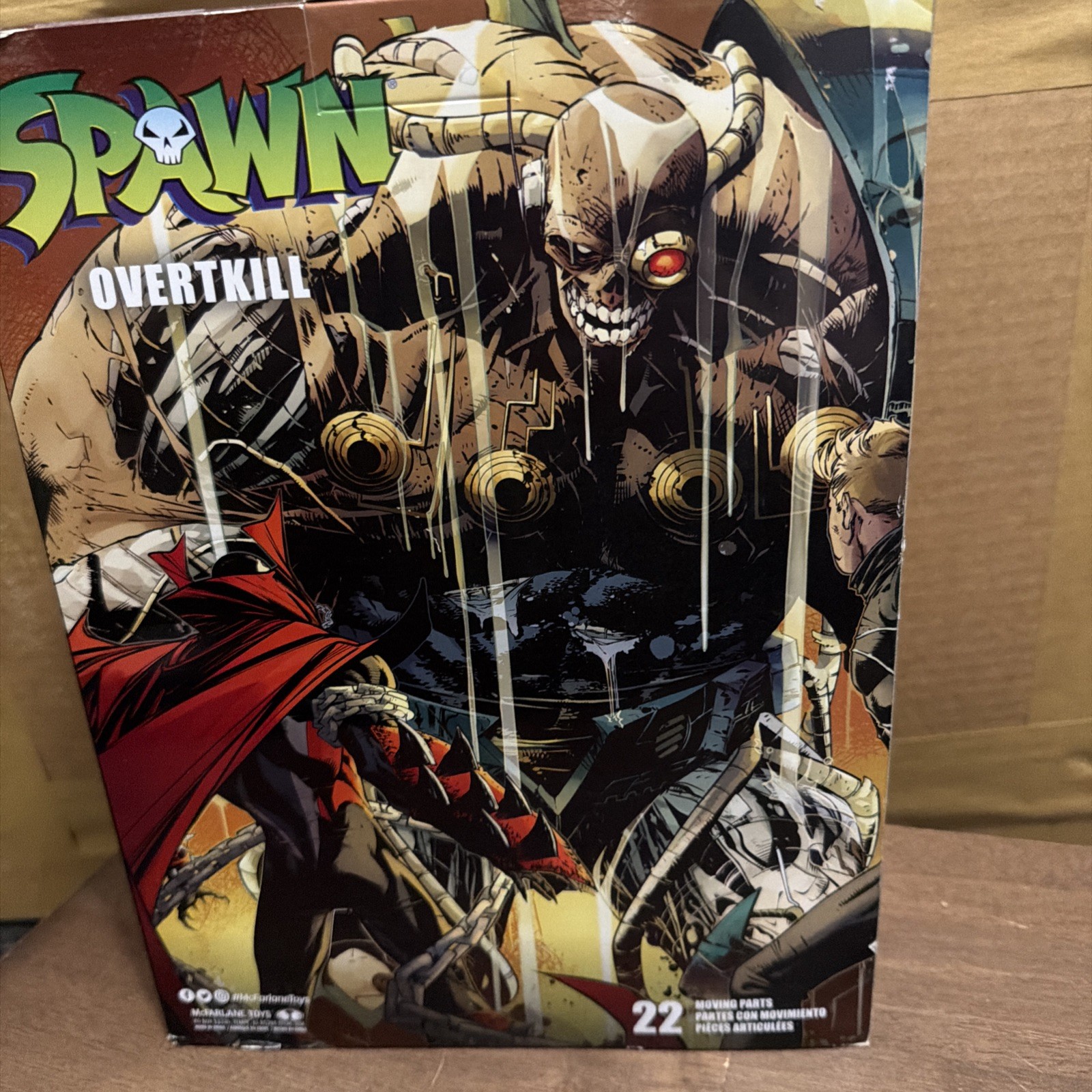 Spawn Overtkill 10&Prime; Megafig Action Figure by McFarlane Toys