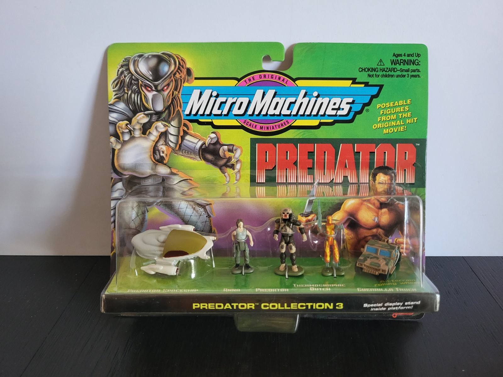 Predator Collection 3 1996 MICRO MACHINES Galoob MOC SEALED NEW