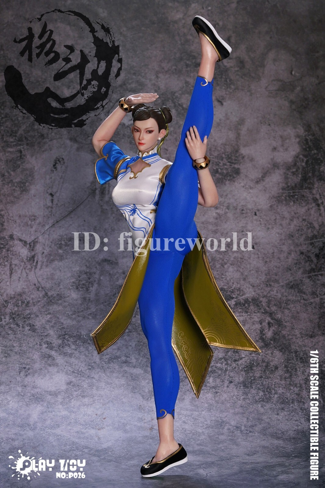 Pre-order PLAY TOY P026 1/6 Fighting Goddess Chun Li Female Action Figure Model