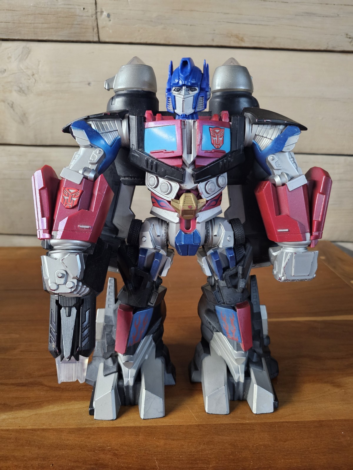 2008 Transformers Mega Power Bots OPTIMUS PRIME Hasbro 12&Prime; Not Working