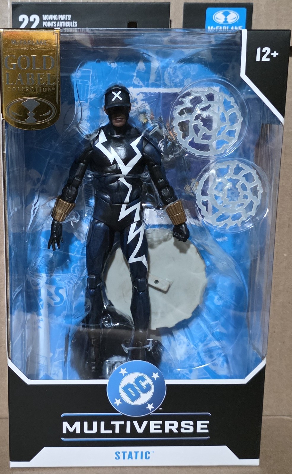 McFarlane DC Multiverse 7&Prime; Static Trial By Fire Gold Label