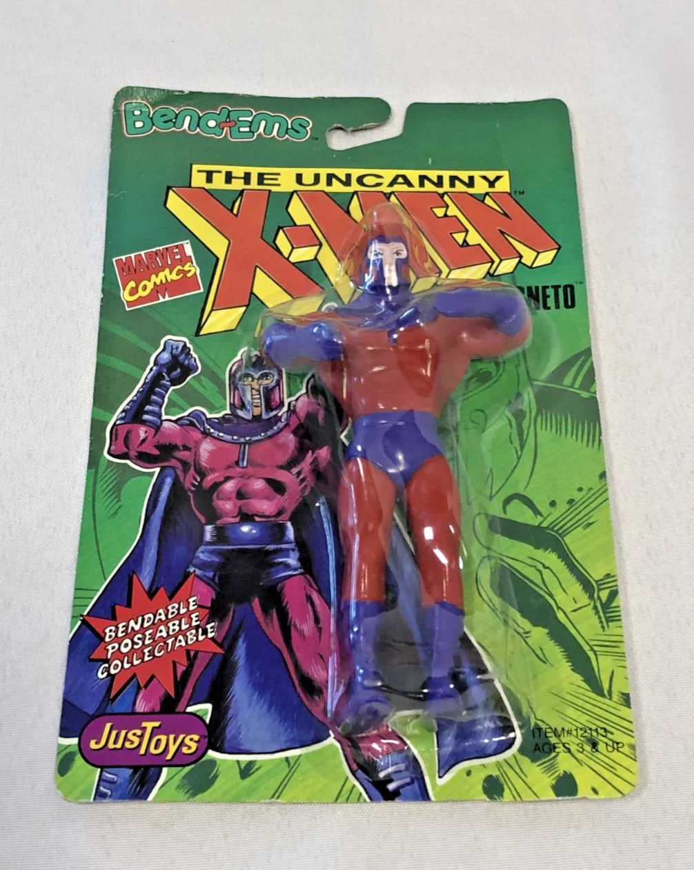 ✅ UNOPENED: 1991 Uncanny X-Men « BendEms » – Complete Set Of SIX Action Figures