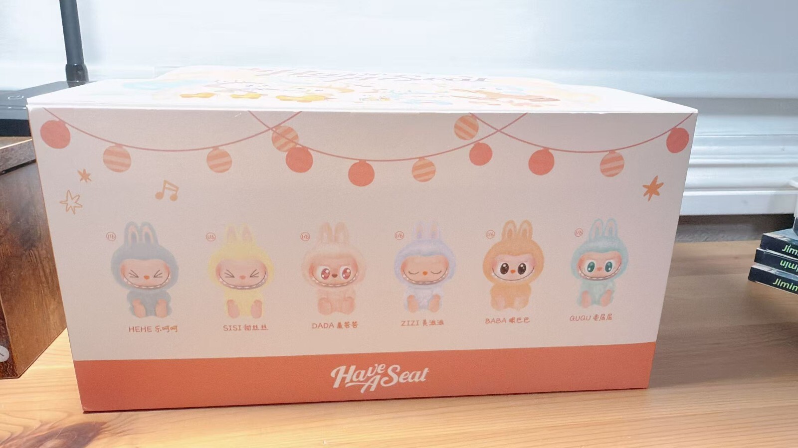 100% Authentic POPMART LABUBU  » Have a seat  » BLIND BOX SEALED