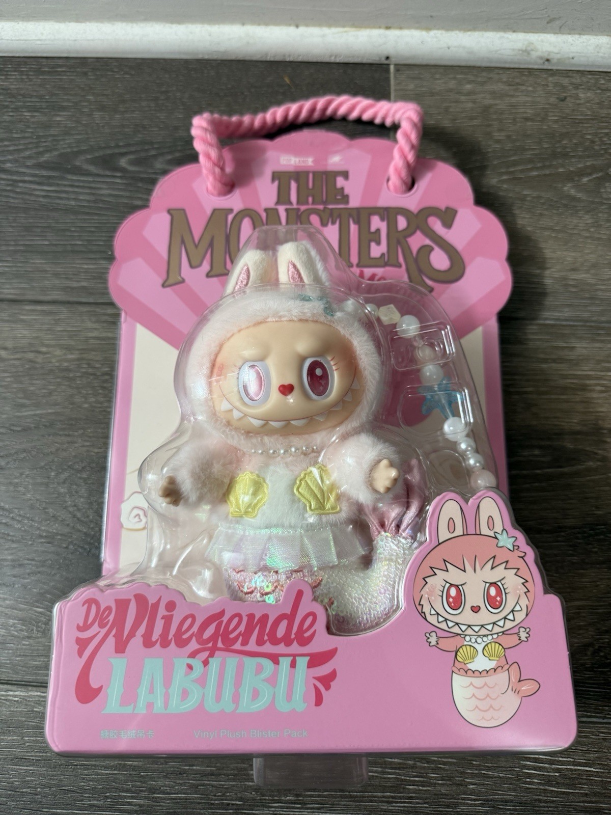 SEALED NEW Pop Mart The Monsters De Vliegende Labubu series Mermaid Mokoko