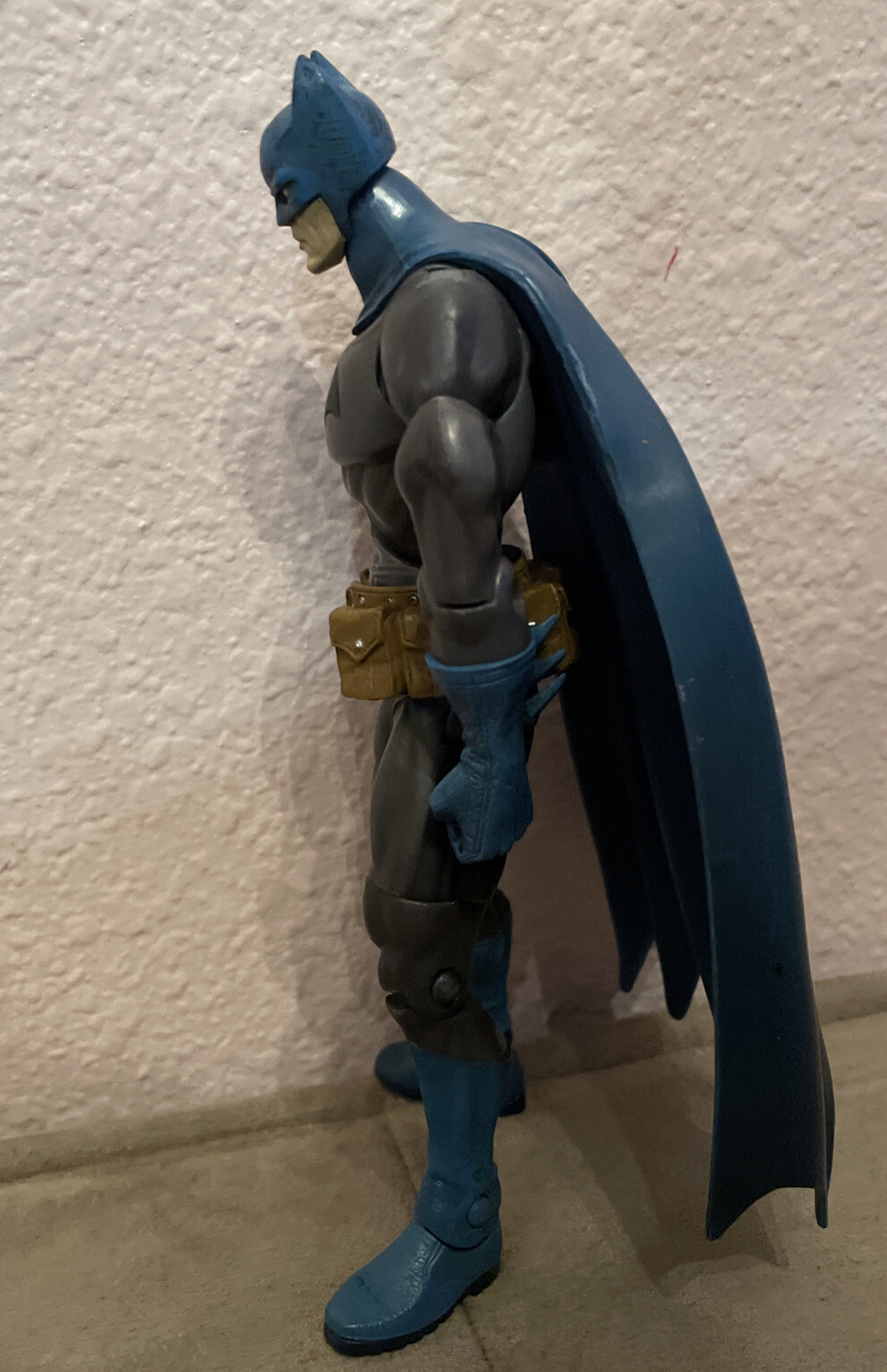 DC Super Heroes – Gray Blue Batman – Mattel S3 SELECT SCULPT Loose