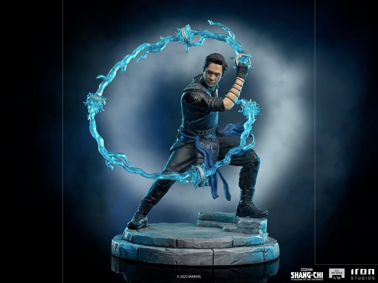 IRON STUDIOS 1/10 Shang-Chi Wen Wu BDS 8.3-inch Static Statue Figure Model Gift