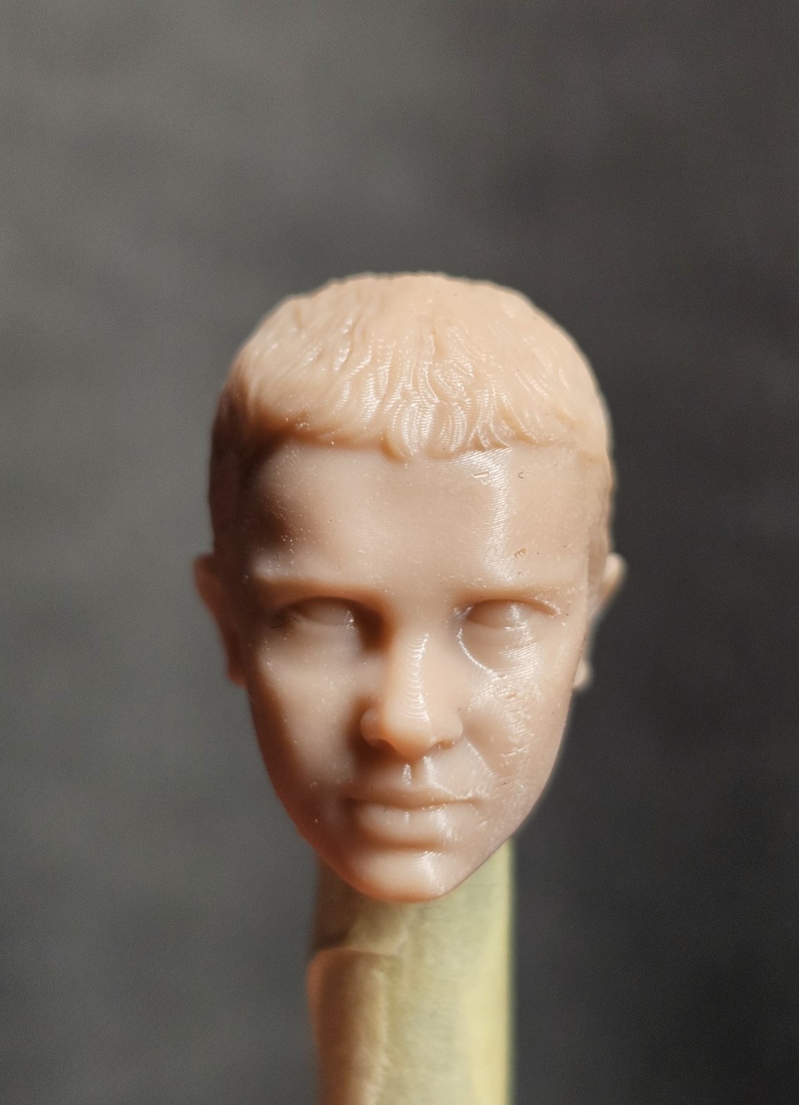 STRANGER THINGS Eleven (Jane Hopper) Custom Head Sculpt 1/18 1/12 1/10 1/6