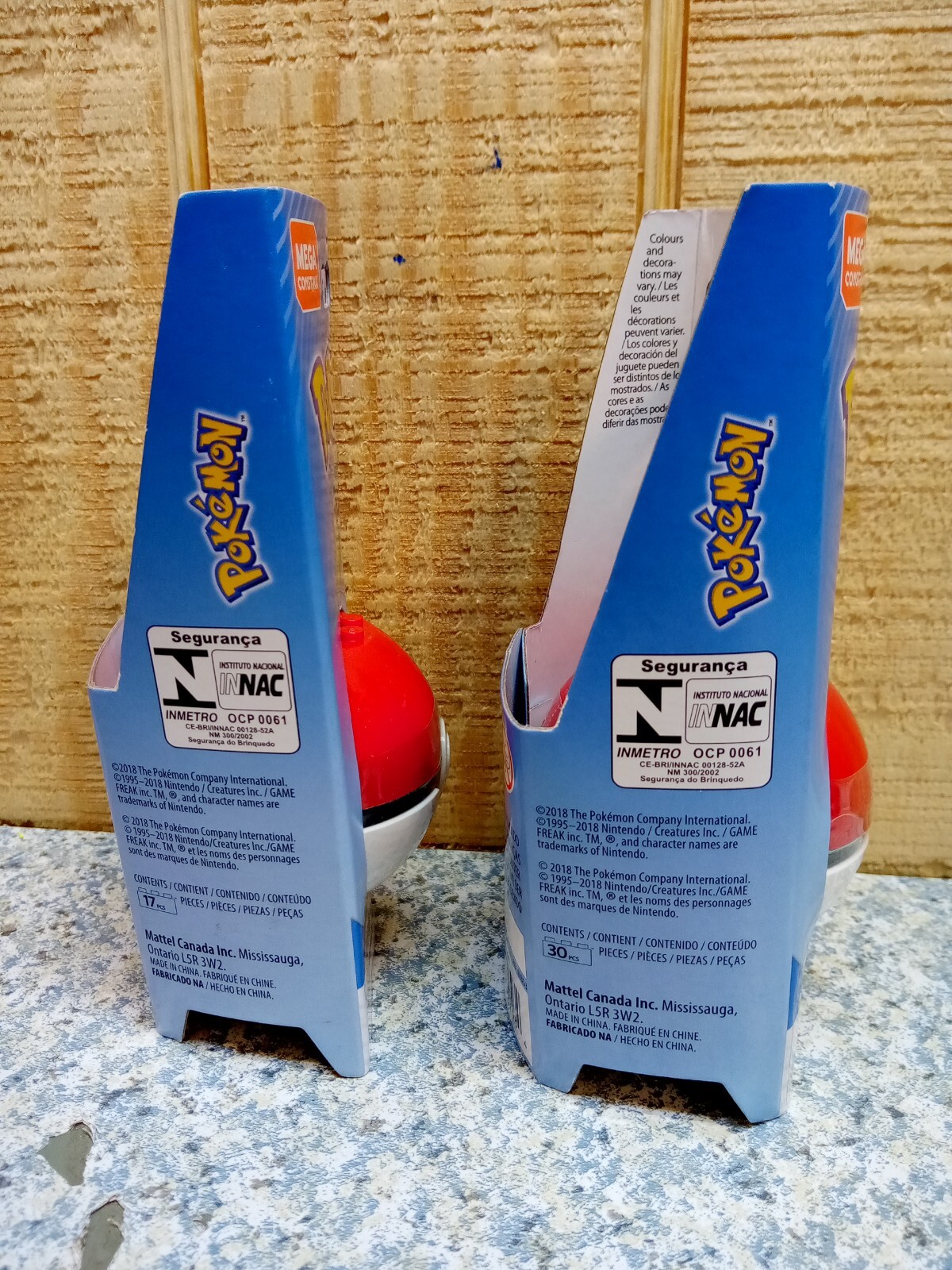 MEGA CONSTRUX POKEMON Star Series DIFFERENT POKEMON 30 pcs GFC89 New Lot of 2