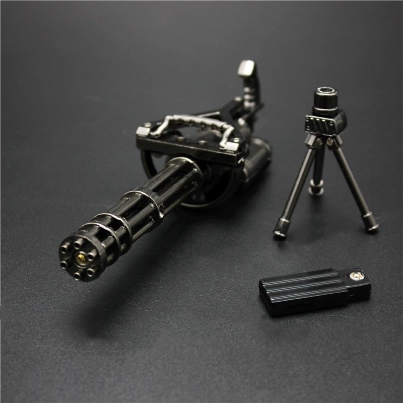 1/6 Scale Soldier Weapon Accessory Minigun Gatling Gun For Articulated Body