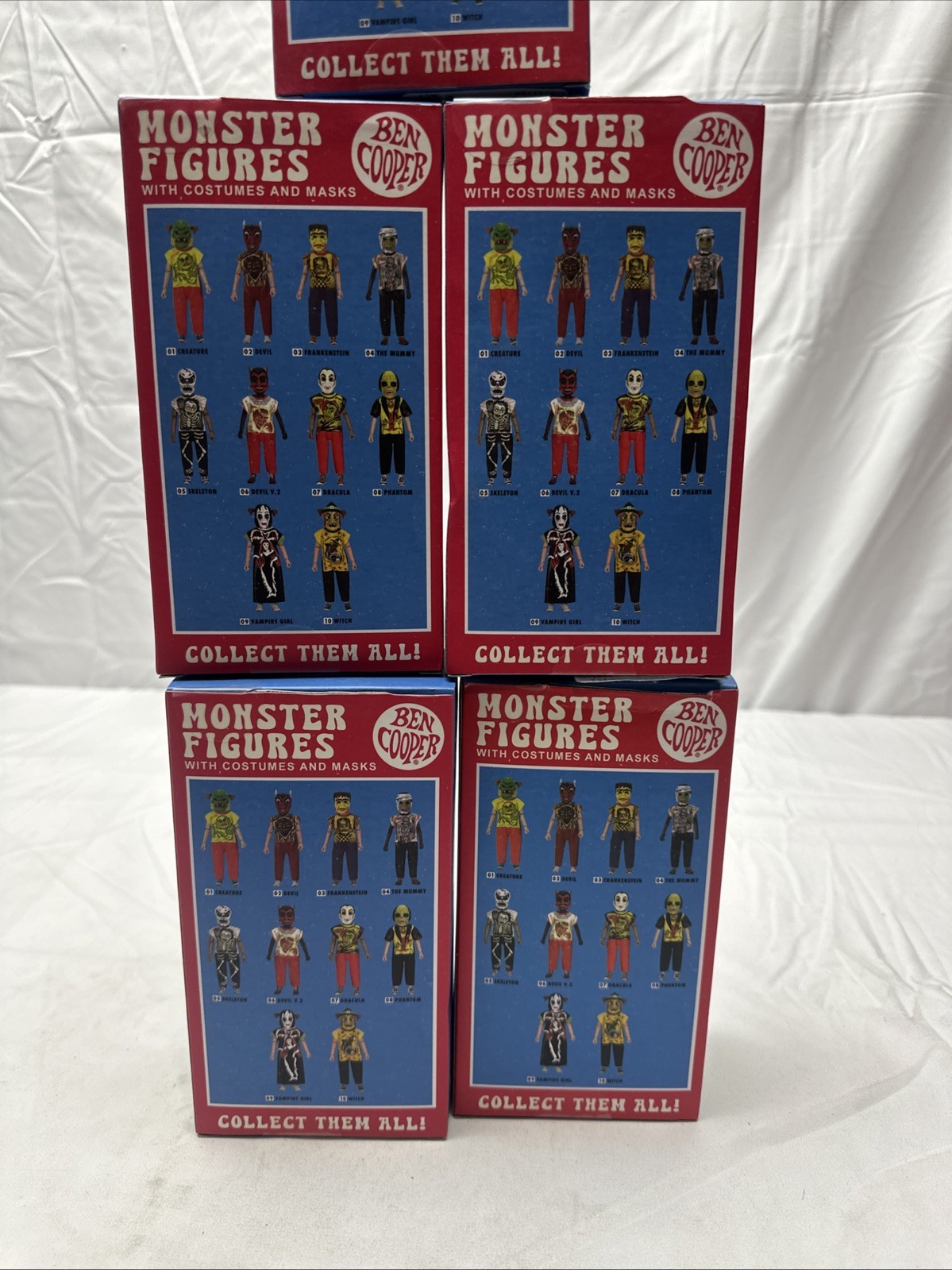 BEN COOPER Phantom,Devil V.2 MONSTER SERIES COSTUME KIDS FIGURES 5.5” 6-7-8-9-10