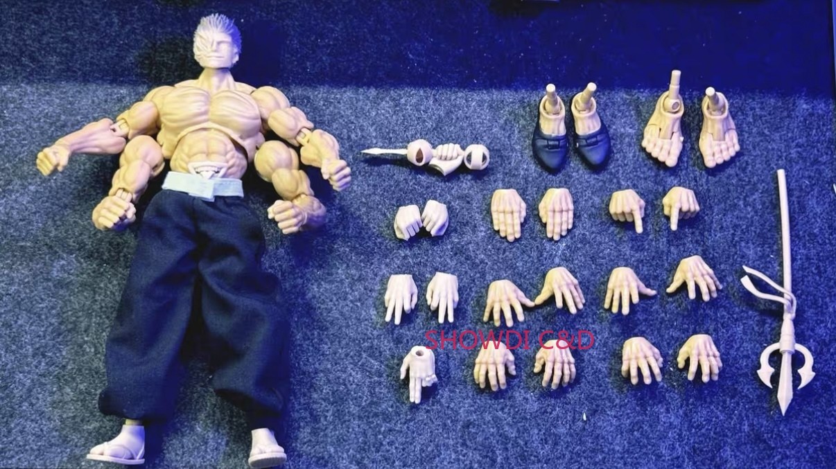 Unpainted 1/12 Jujutsu Kaisen Ryomen Sukuna PVC Action Figure Model Collection