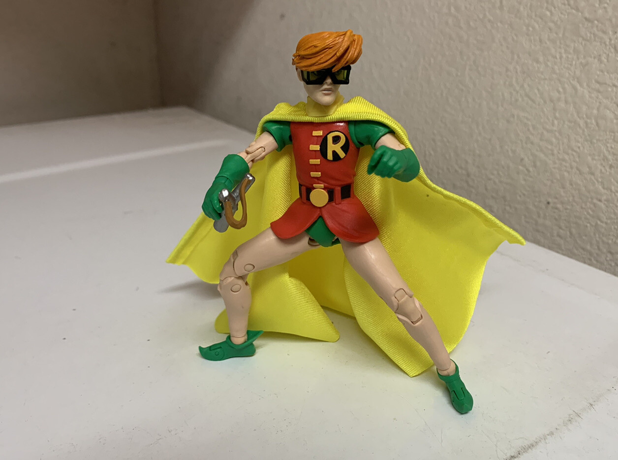 custom mcfarlane carrie kelly robin wired cape 1:12 DC Multiverse NOT FIGURE
