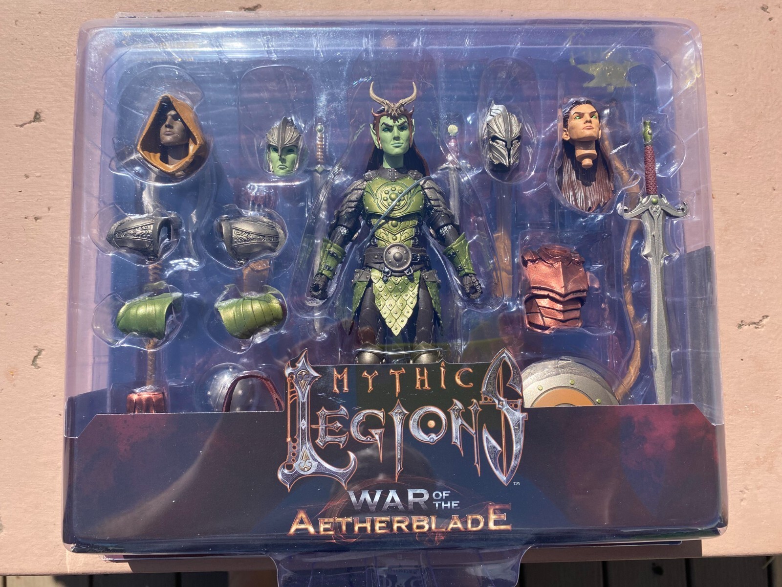 Mythic Legions Tactics War of the Aetherblade Deluxe Builder Male Elf