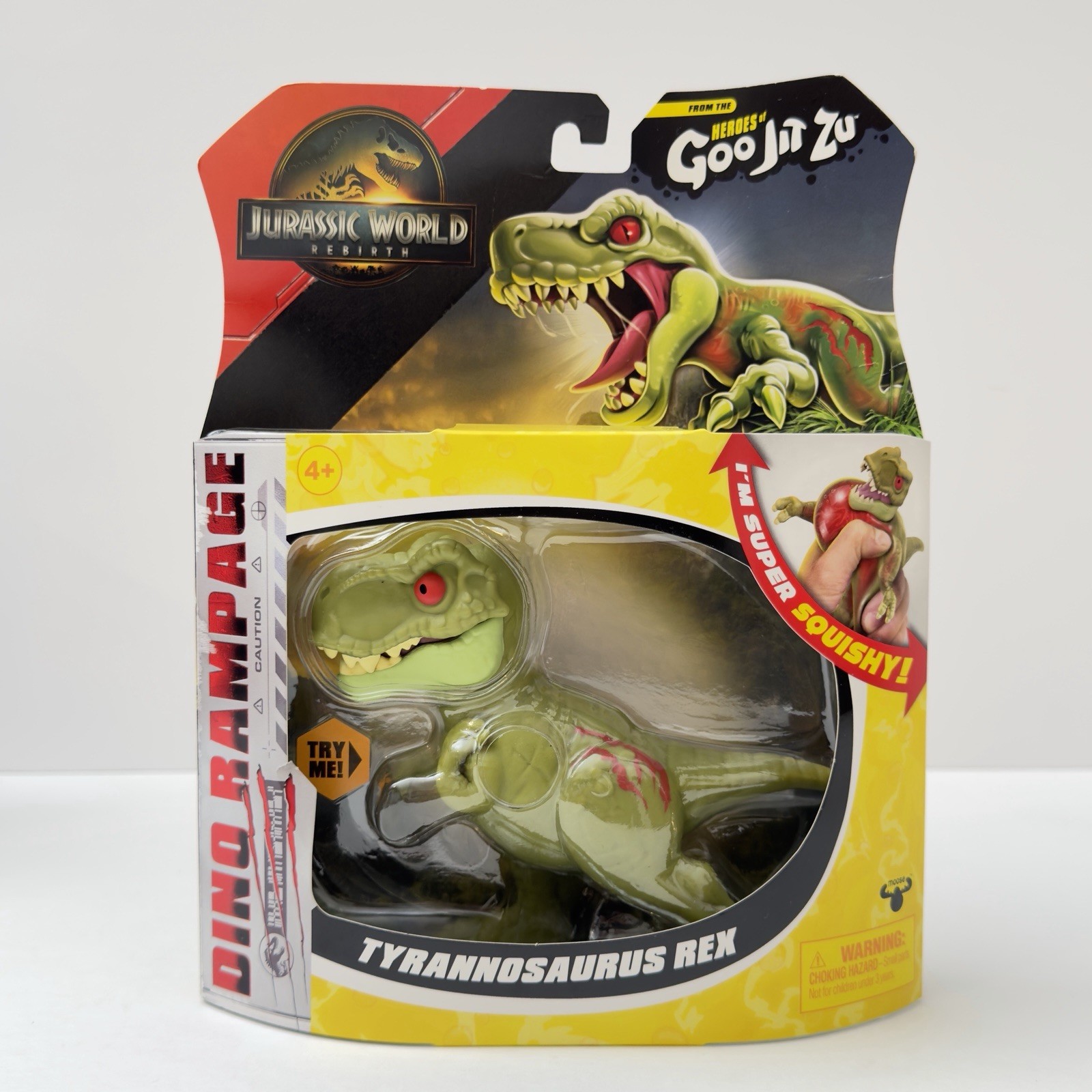 Heroes of Goo Jit Zu Jurassic World Rebirth TYRANNOSAURUS REX FREE SHIPPING