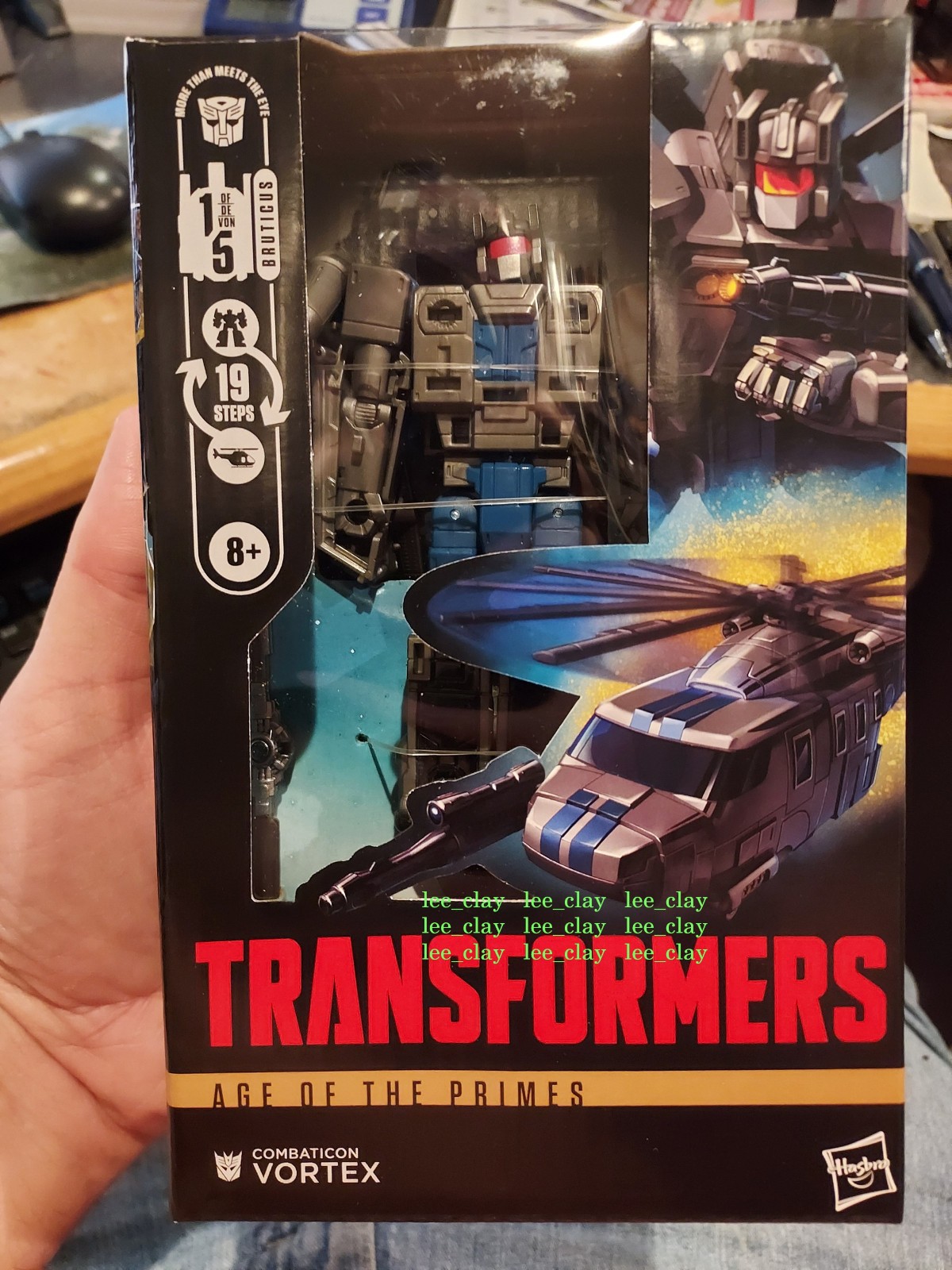 Transformers Age of Primes Deluxe 5.5&Prime; COMBATICON VORTEX NEW! BRUTICUS COMBINER