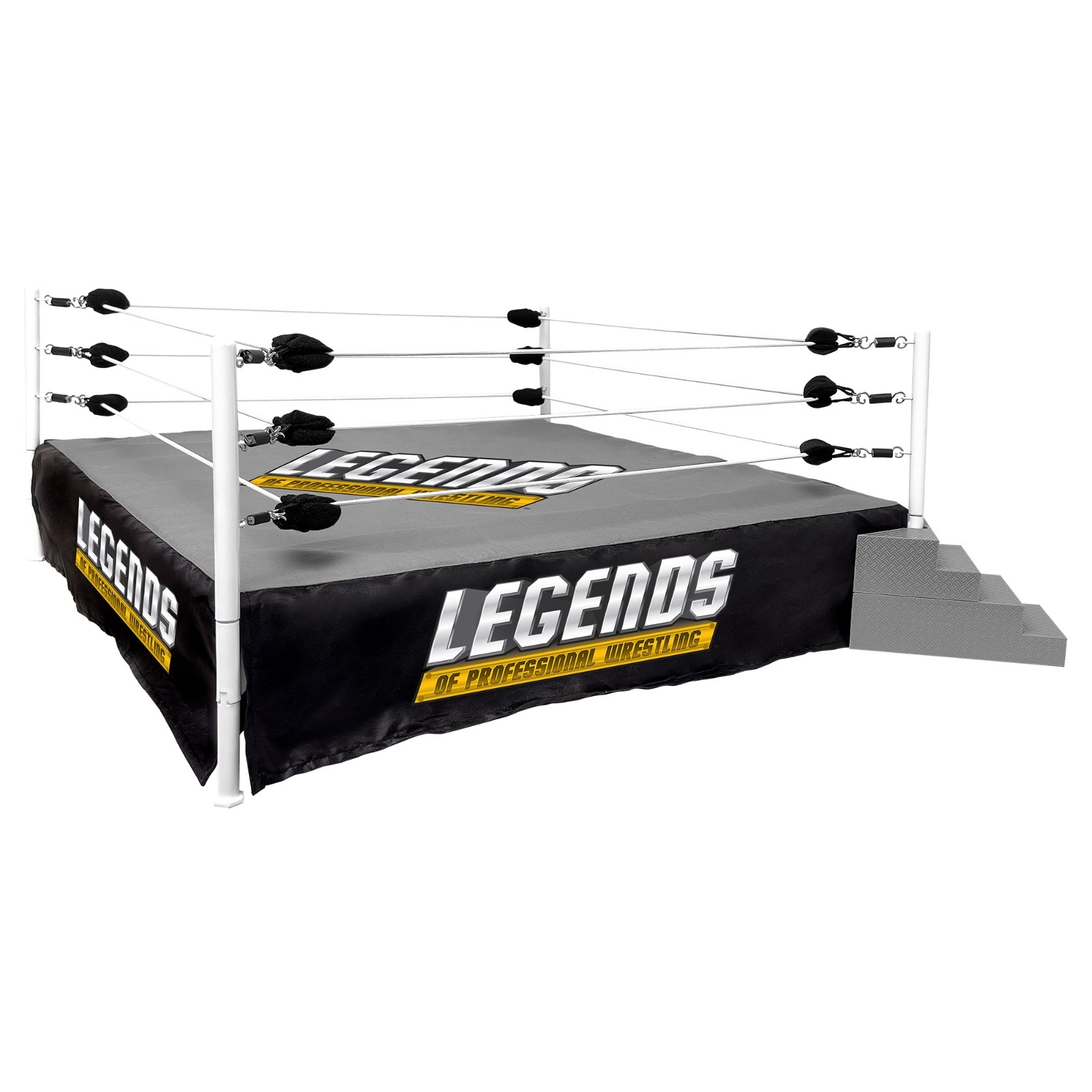 Legends of Wrestling Ring for WWE & AEW Wrestling Action Figures