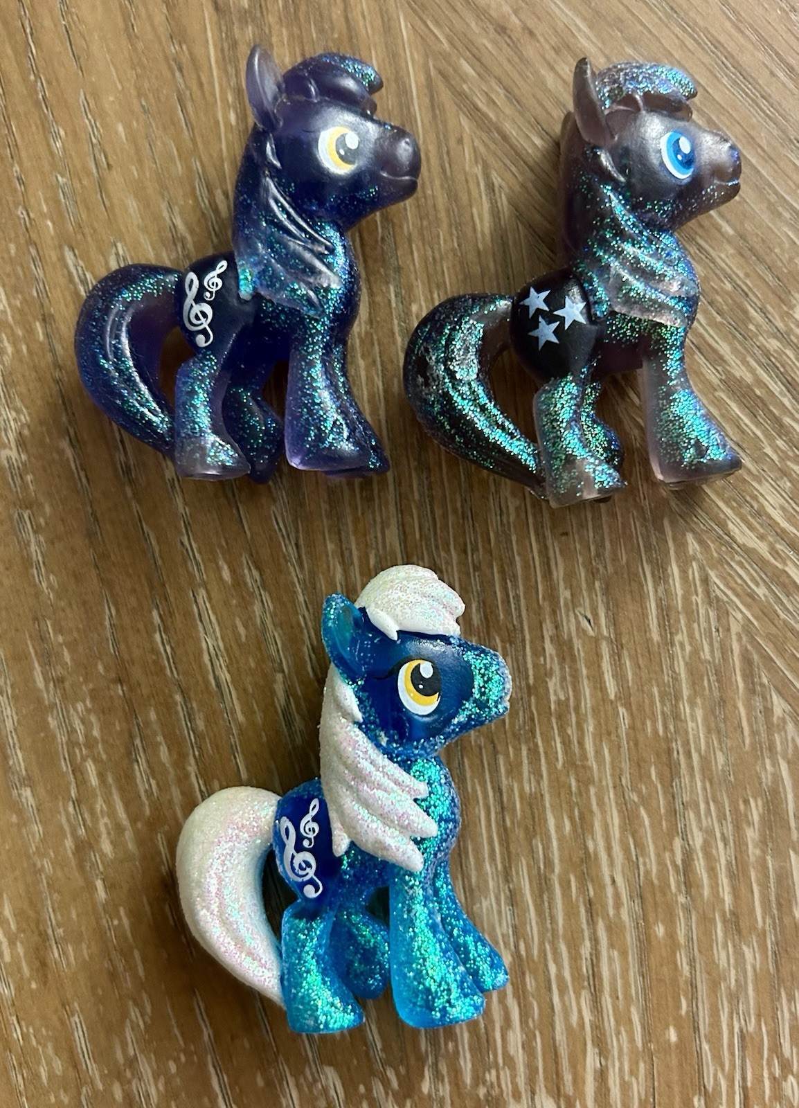 My Little Pony Blind Bag 2&Prime; Earth Colt Twilight Sky Royal Riff (3 total)