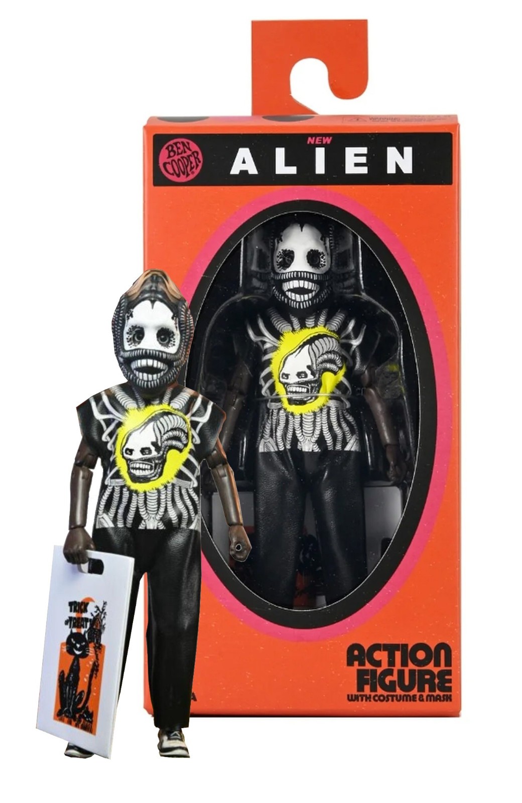 NECA Ben Cooper Alien 6in. Action Figure with Costume & Mask New in Box
