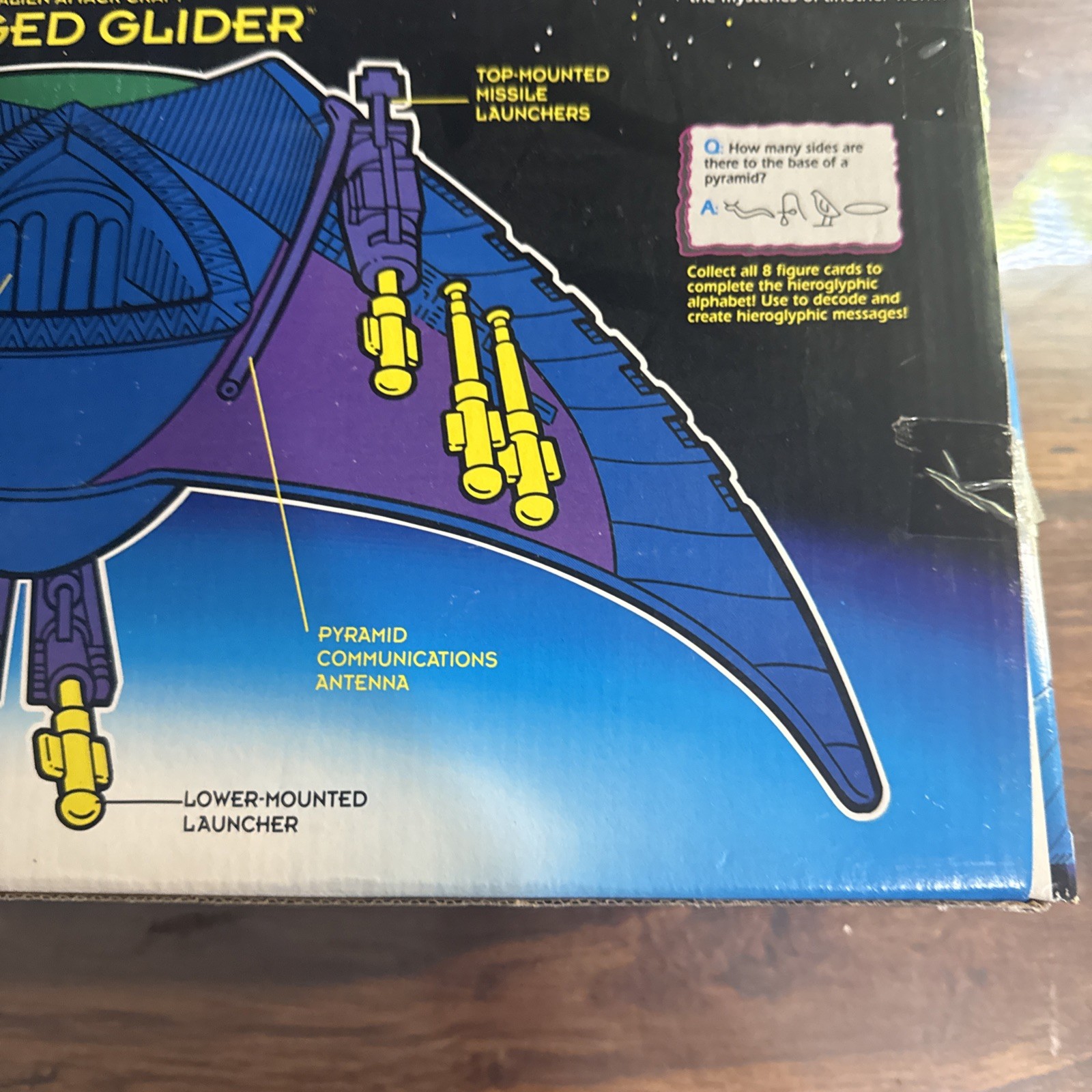 Stargate Winged Glider Alien Attack Craft – New Open Box Vintage 1994 Hasbro New