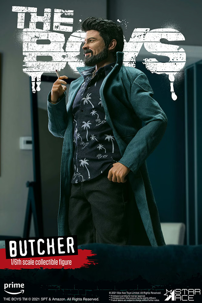 Billy Butcher Deluxe Sixth Scale Figure Star Ace Toys Ltd 1/6 th scale