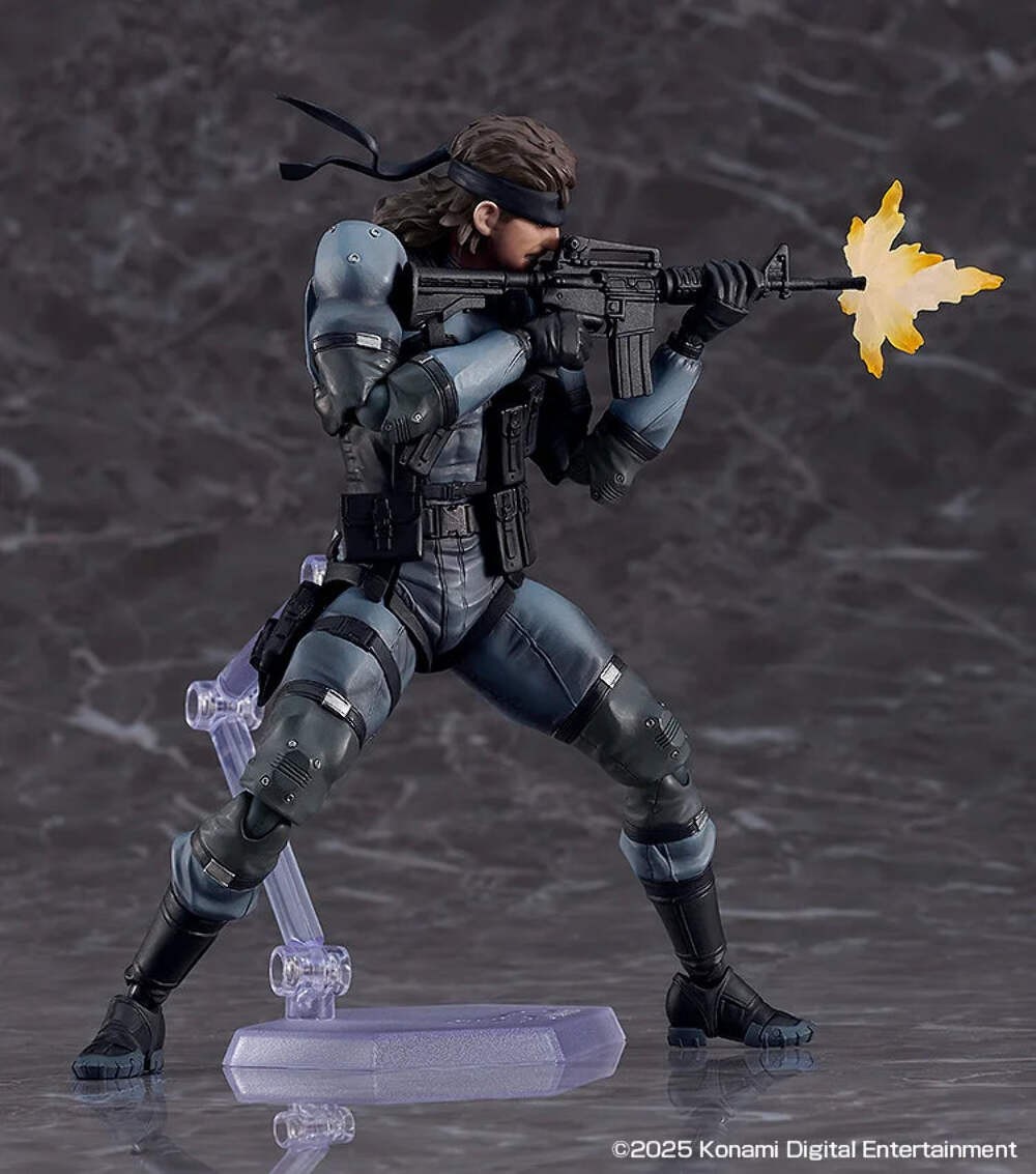 Figma #645 Solid Snake (MGS2 Ver. Updated Edition) Metal Gear Solid 2 USA SELLER