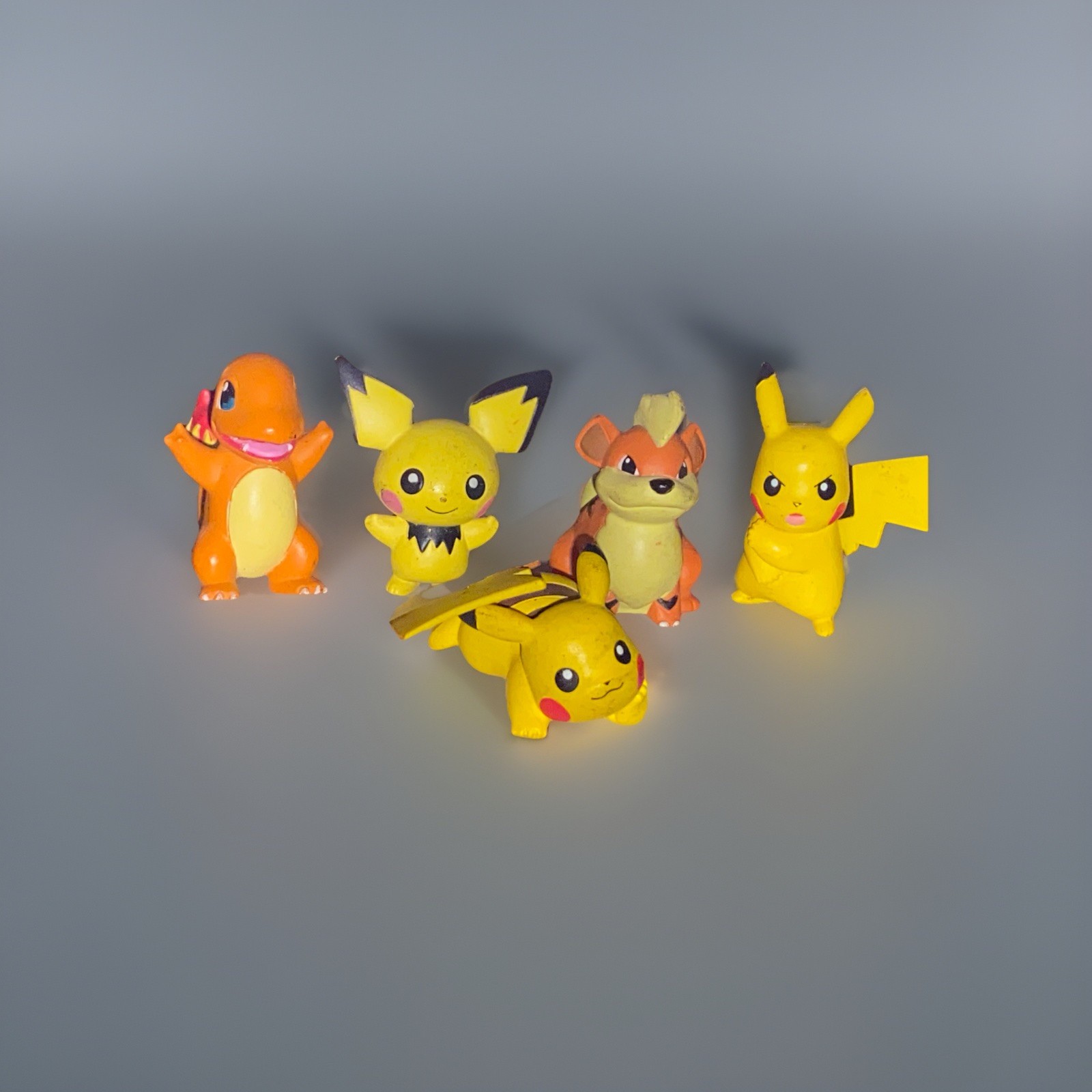 Lot of 5 Pokemon Mini Figures 1.5 Inches Tall Great Condition