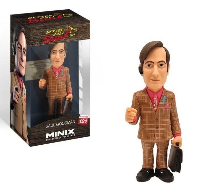 Minix Better Call Saul Goodman Collectible Vinyl Action Figure Ages 3+ and Up
