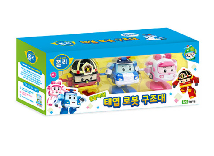 Robocar Poli – Clockwork Spring Collection Set, Characters Toys