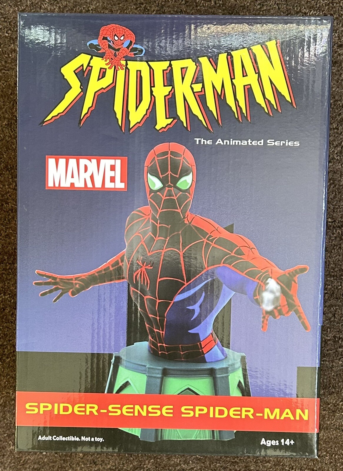 Spider-Man The Animated Series Spider-Sense Marvel #89/1000 PX SDCC 2022 Sealed