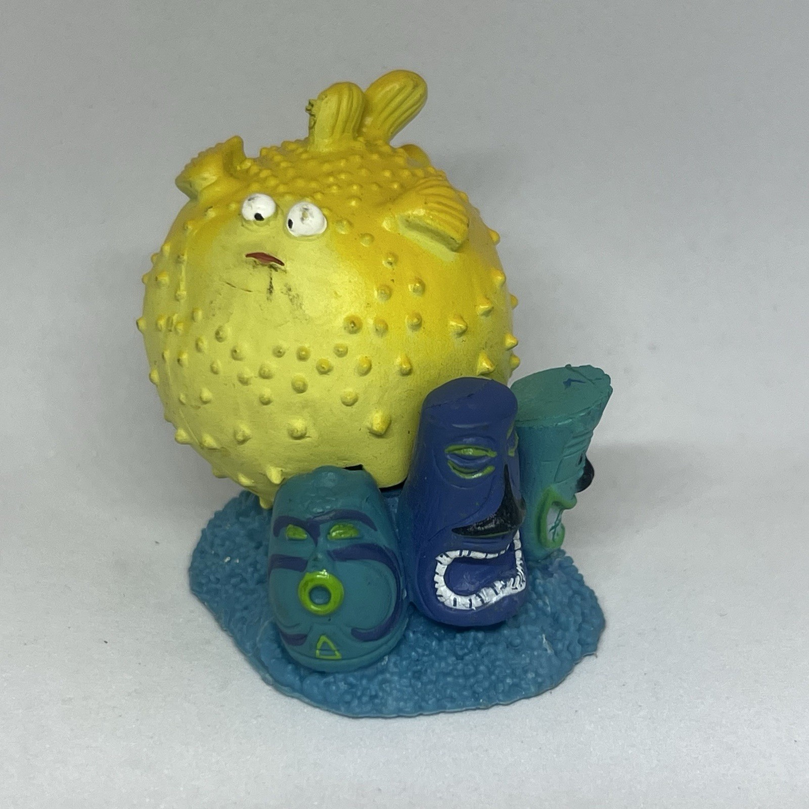 Finding Nemo Disney Character 2&Prime; Puffer Fish Figure Toy On Base A1
