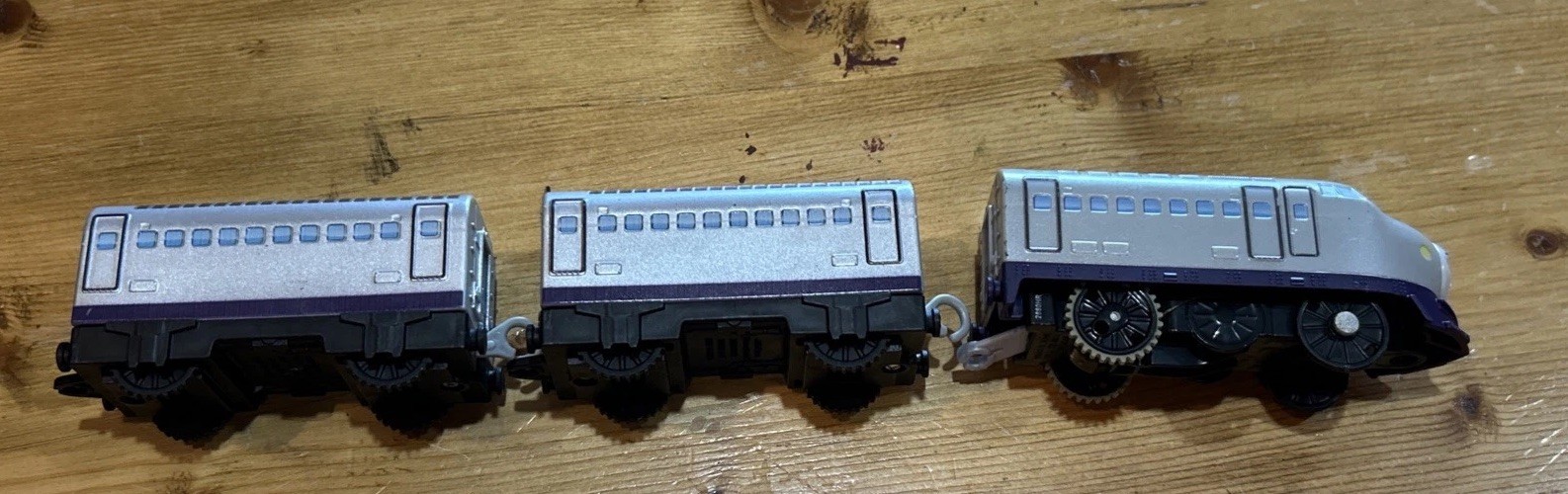 Thomas TrackMaster Kenji Train & Coach Cars Motorized Tested