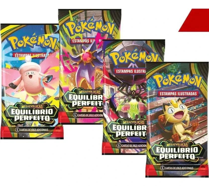 Pokemon Perfect Order Equilibrio Perfeito Booster Box Brazilian Game 216 Cards