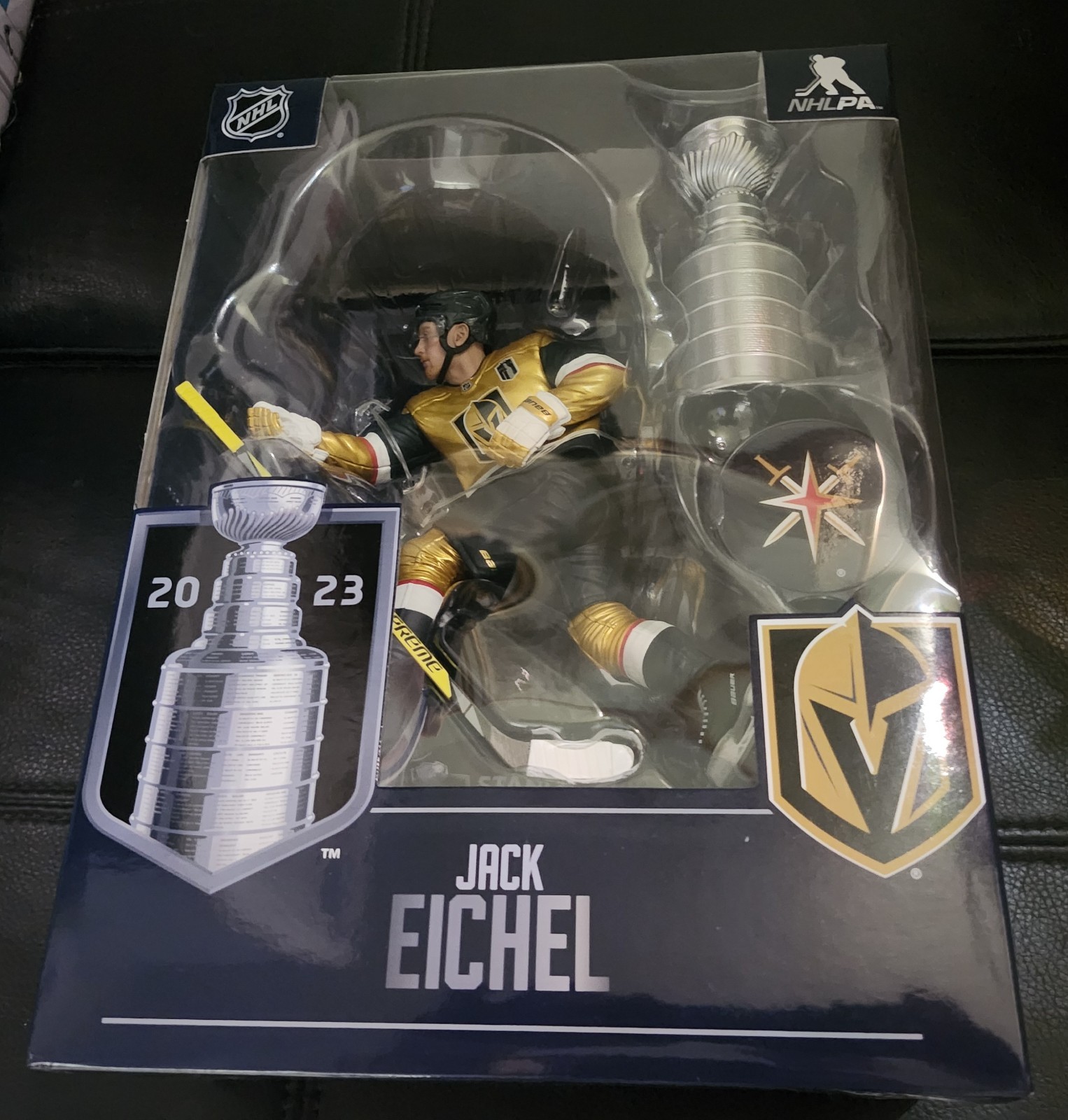 2023 MCFARLANE Legacy Series NHL Jack Eichel Stanley Cup Vegas Golden Knights