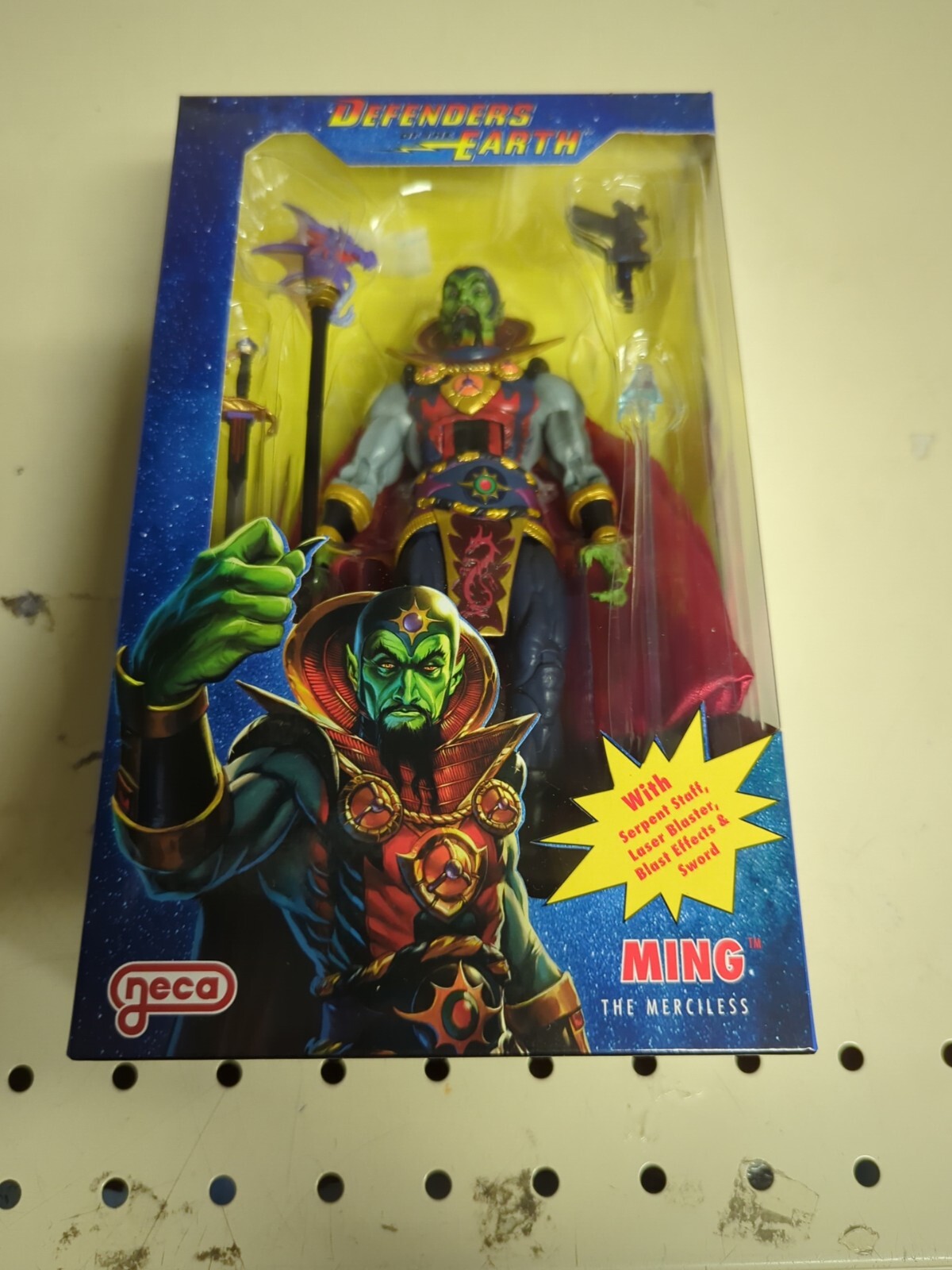 NECA Ming The Mercilness Defenders of the Earth Series 03 Action Figure 7&Prime;