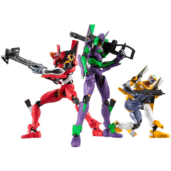 EVA-FRAME: « Rebuild of Evangelion » 01 Mini Figure Collection – Complete Set of 8