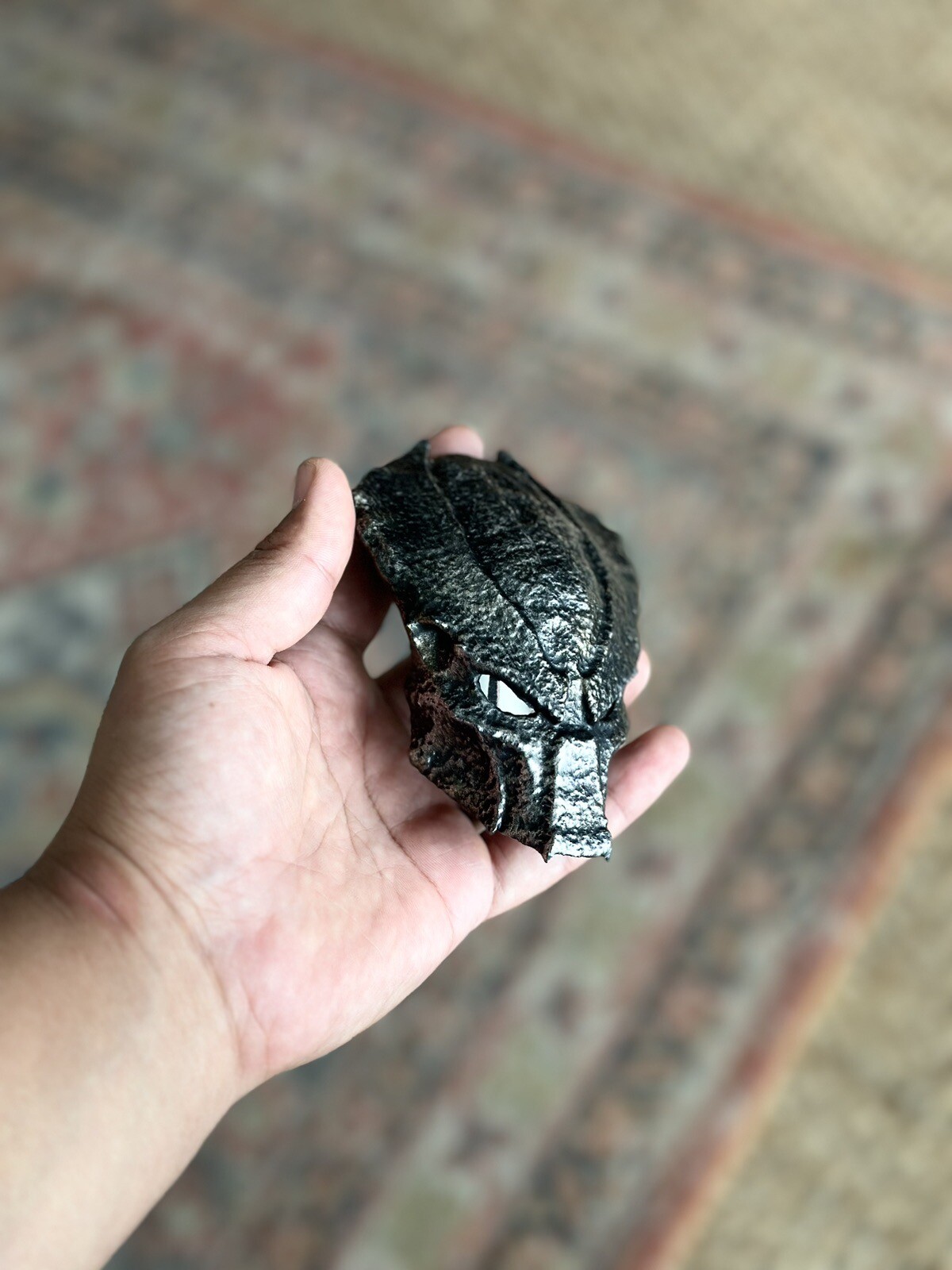 Custom 1/4 Wretch Predator Mask For Neca Jungle Hunter Predator-MADE TO ORDER