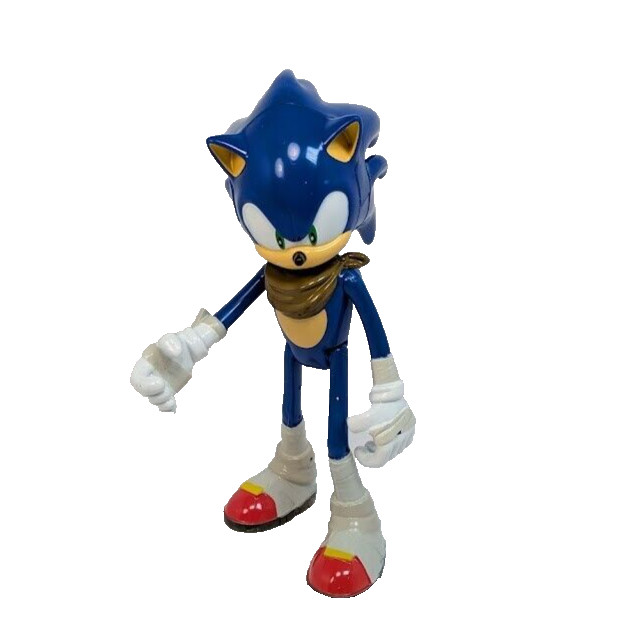 Sonic Boom Running SFX Hedgehog Tomy 7&Prime; Light Sound 2012 Figure WORKS See Video