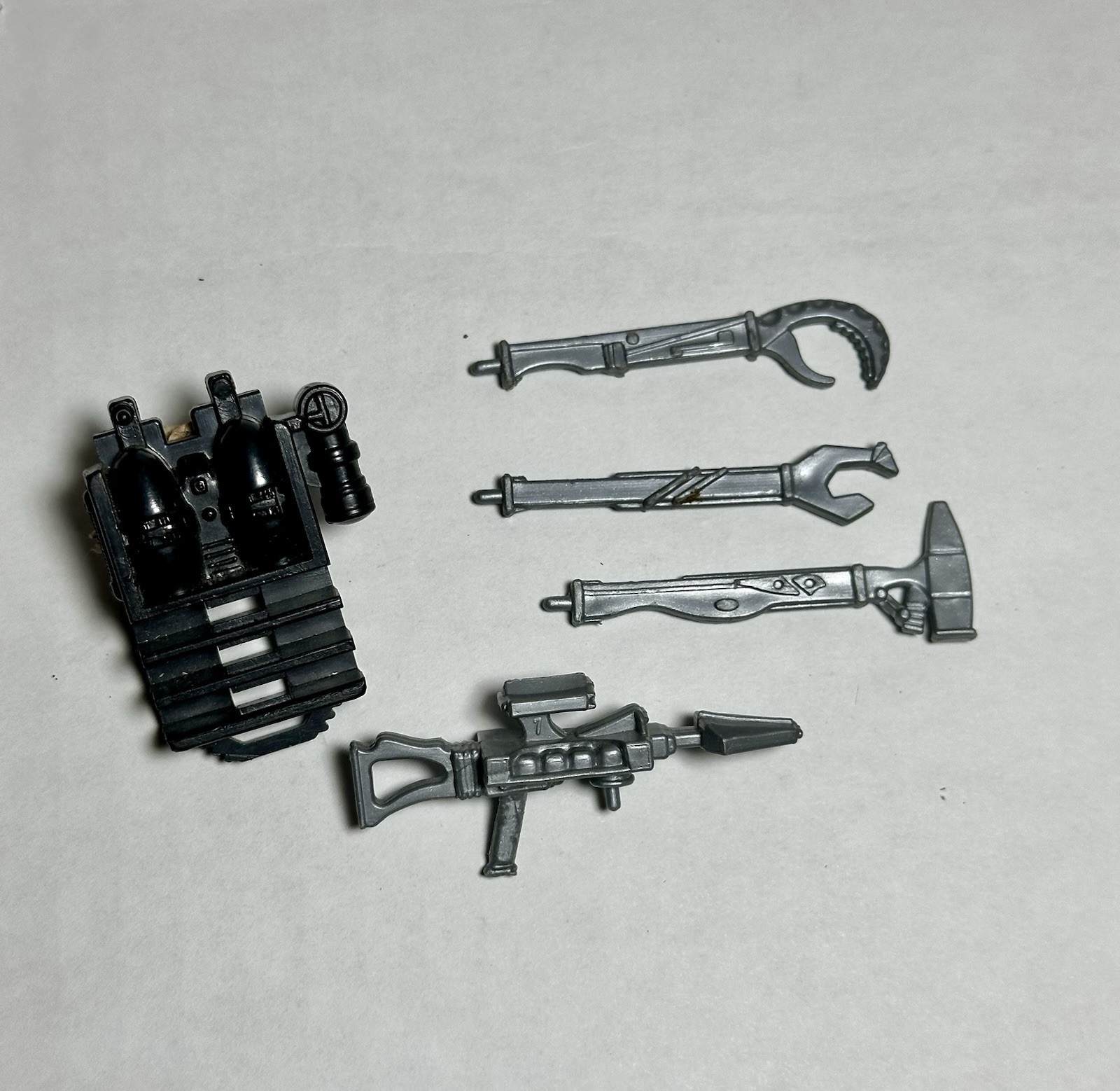 G.I. Joe Hasbro 1987 Techno-Viper Authentic Accessory Parts Lot Genuine Official