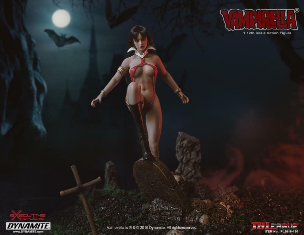 TBL VAMPIRELLA AND THE DEMON Vampire Horror 1/12 Scale ~2 FIGURE LOT / $75 OFF