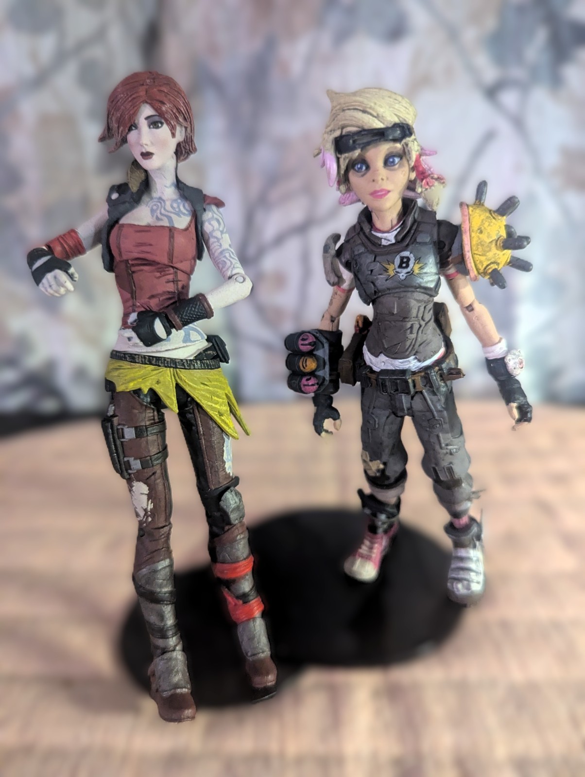 Borderlands Action Figures – Tiny Tina & Lilith – McFarlane Toys – 7&Prime; Poseable