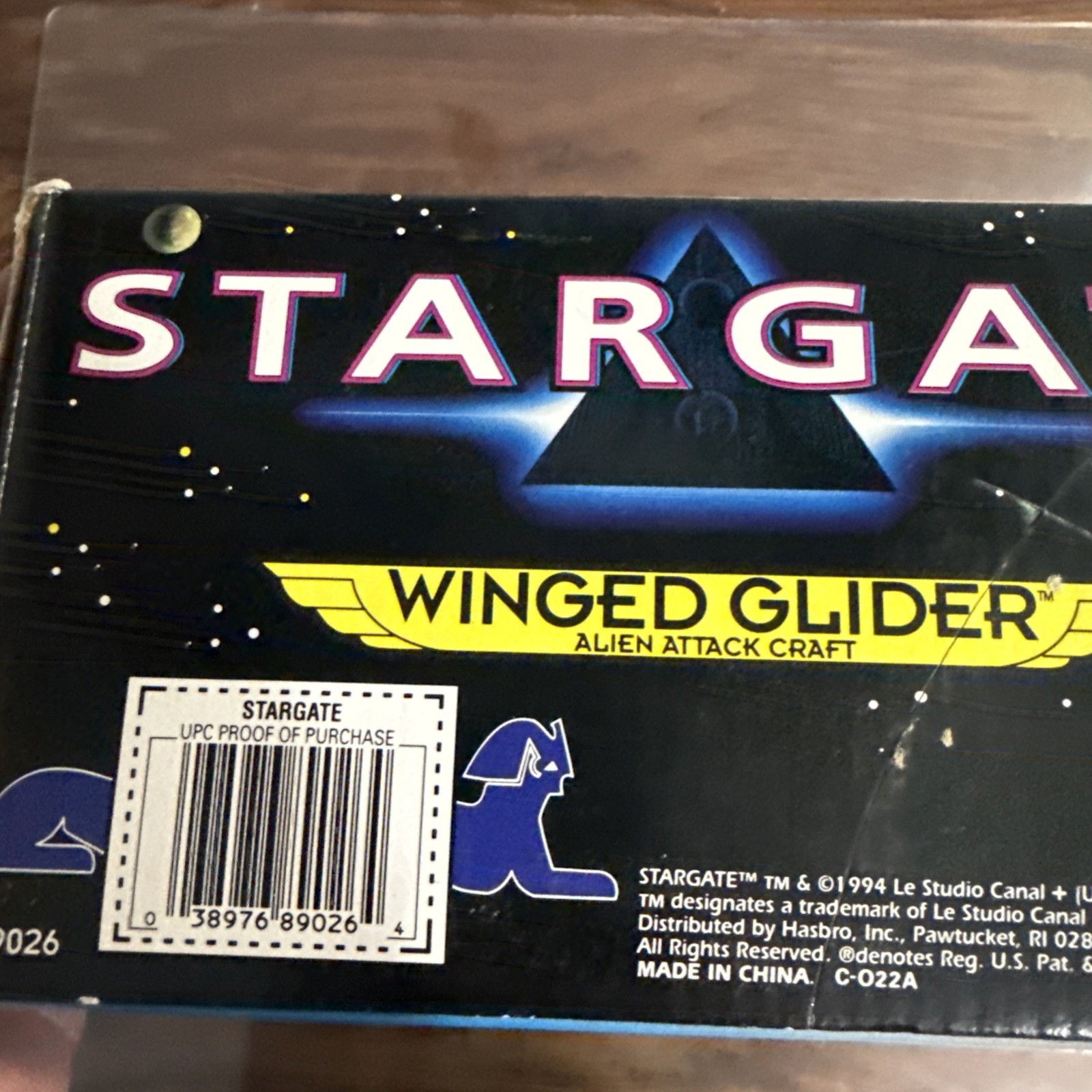 Stargate Winged Glider Alien Attack Craft – New Open Box Vintage 1994 Hasbro New