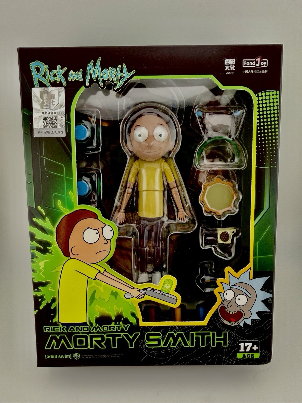 FondJoy 6” Morty Collectible Action Figure Rick and Morty Cartoon NEW