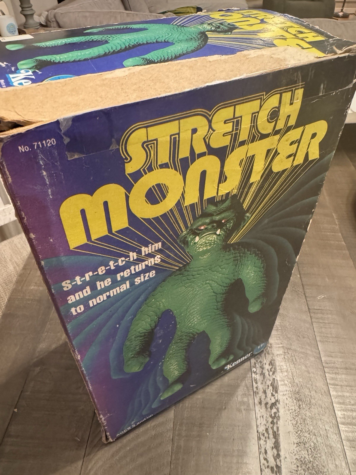 NEW Original 1976 Kenner Stretch Armstrong MONSTER Toy w/Box ~ Stretchy ~ $3,600