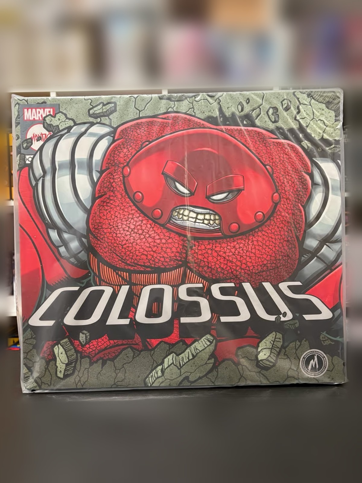 Mondo – X-Men – Colossus Juggernaut – Soft Vinyl Figure – SDCC 2024 Exc (NIB)