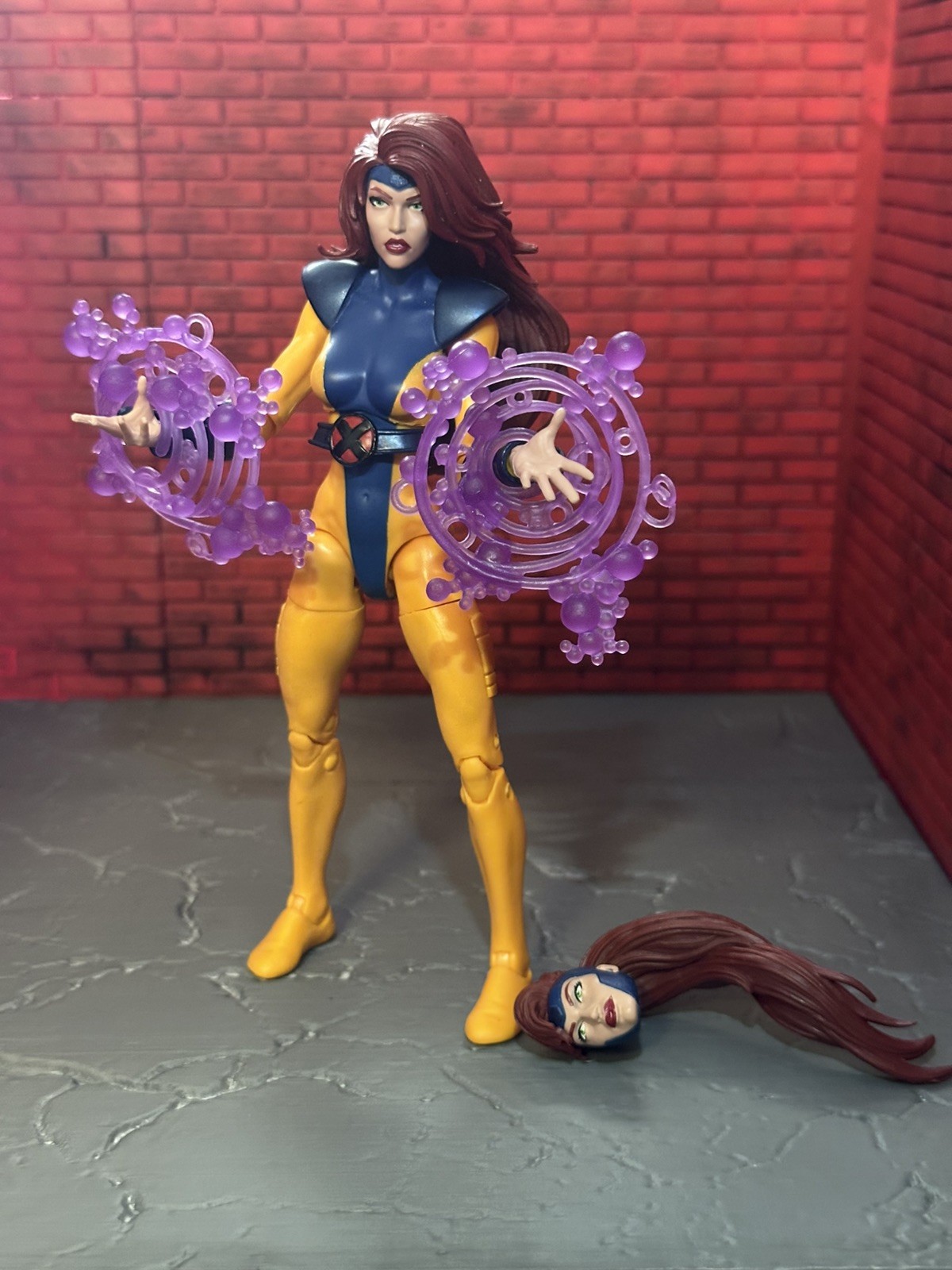 Marvel Legends Jean Grey 6&Prime; Action Figure Complete From Love Triangle 3 Pack