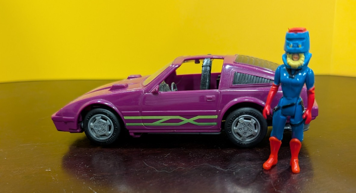 1987 Kenner M.A.S.K. Manta with Vanessa Warfield COMPLETE