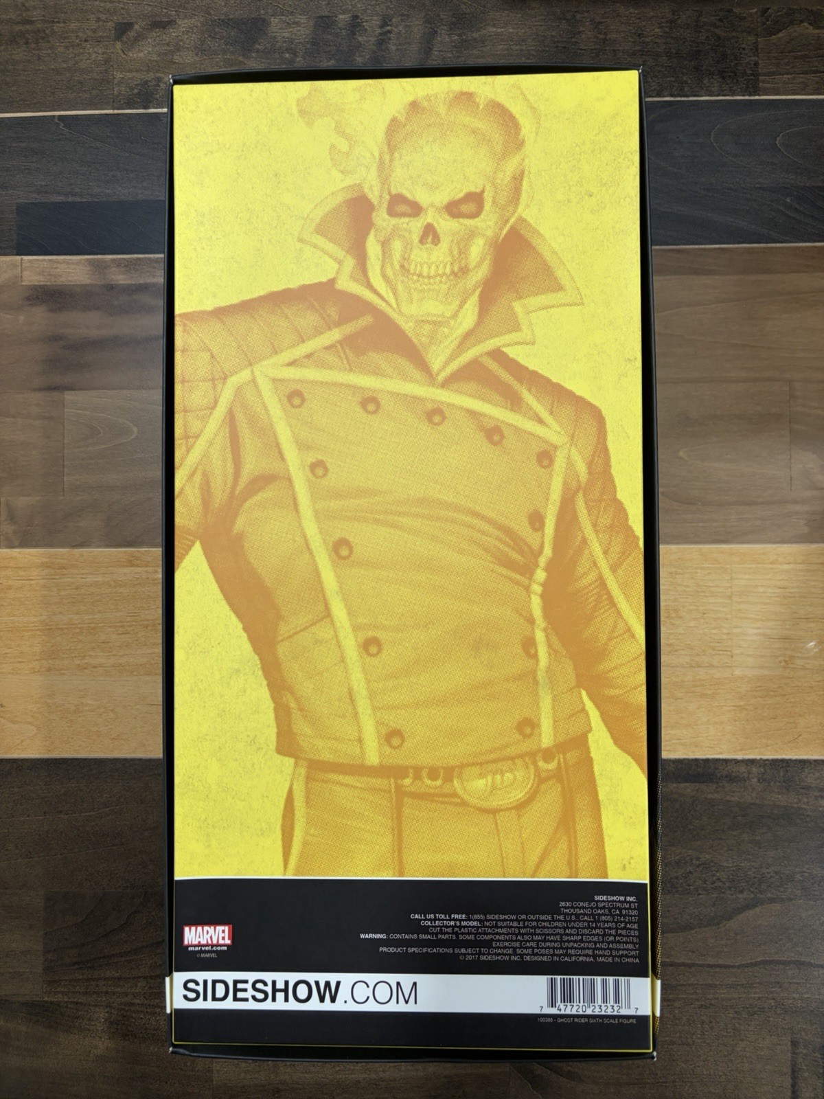 Sideshow Collectibles Ghost Rider Classic Variant 1/6 Scale Figure Marvel Blue