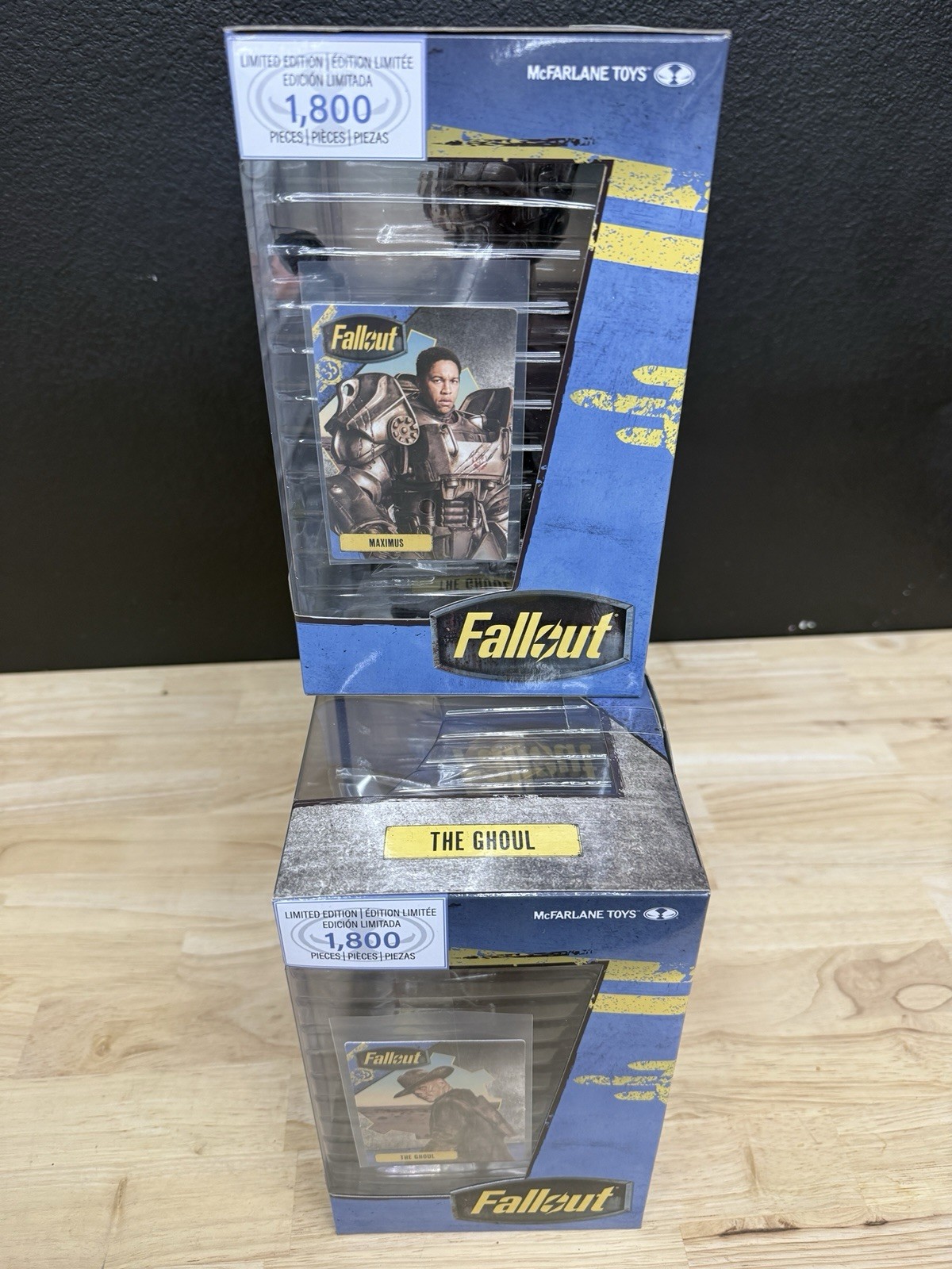 McFarlane Toys Fallout Lucy, Maximus, The Ghoul Bloody Limited Edition 1,800